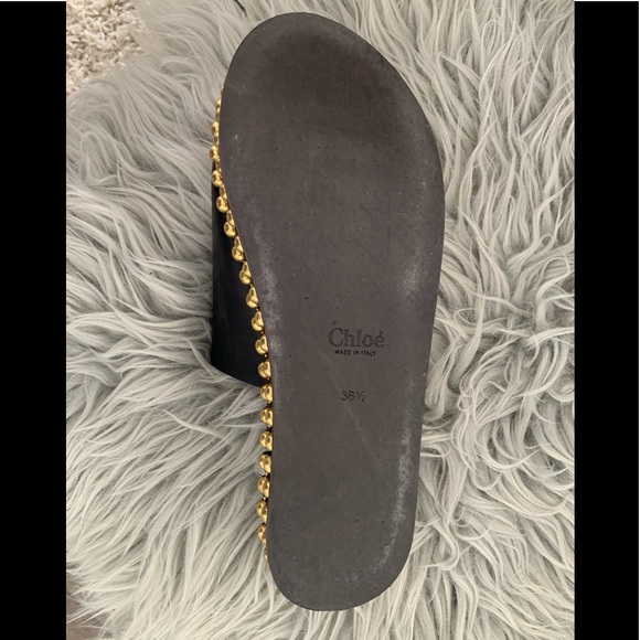 Chloe Studded Mules - Picture 6 of 7